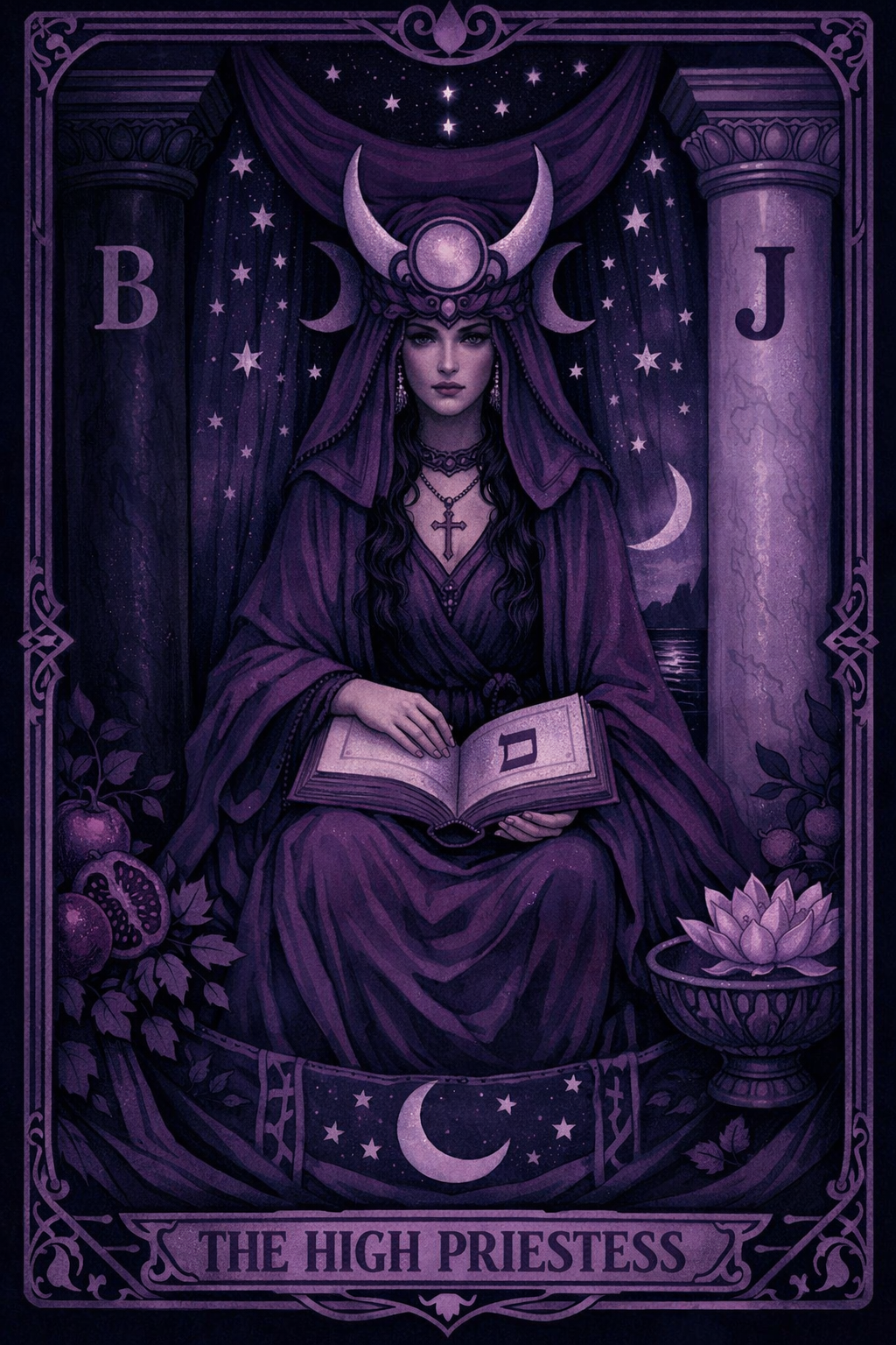 Карта Верховная Жрица