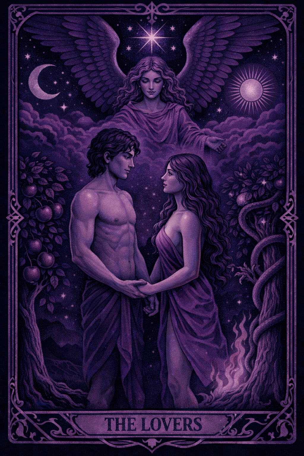 Карта Влюбленные